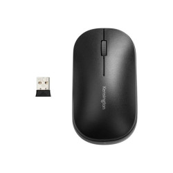 Kensington SureTrack Dual Wireless Mouse - Mouse - ottica - 4 pulsanti - senza fili - 2.4 GHz, Bluet