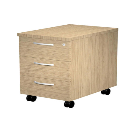 Cassettiera AgorA - 3 cassetti - con ruote - 44 x