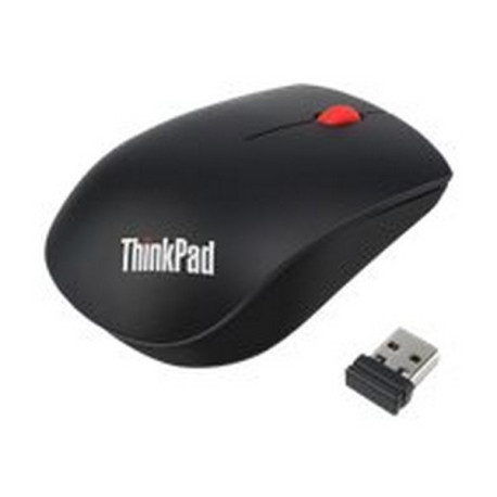 Lenovo ThinkPad Essential Wireless Mouse - Mouse - laser - 3 pulsanti - senza fili - 2.4 GHz - ricev