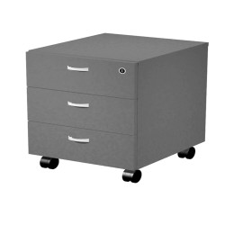 Cassettiera Essence - 3 cassetti - con ruote - 41,