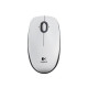 Logitech B100 - Mouse - per destrorsi e per sinistrorsi - ottica - 3 pulsanti - cablato - USB - bian