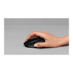Logitech B330 Silent Plus - Mouse - ottica - 3 pulsanti - senza fili - 2.4 GHz - ricevitore wireless