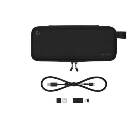 Logitech G PRO X 60 - Tastiera - gaming - 60 (TKL) - retrolilluminato - Bluetooth, 2.4 GHz - QWERTY