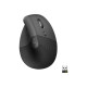 Logitech Lift for Business - Mouse verticale - ergonomico - 6 pulsanti - senza fili - Bluetooth, 2.4