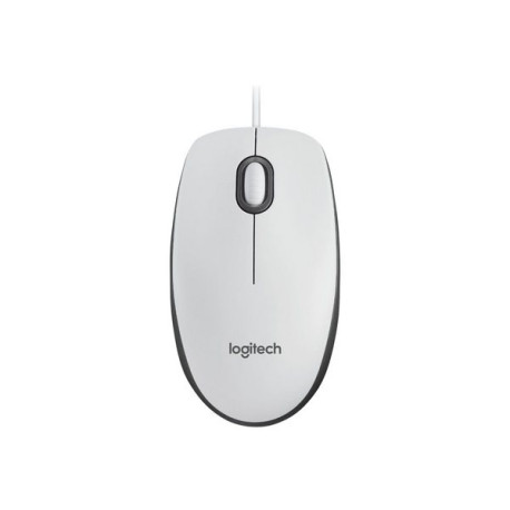 Logitech M100 - Mouse - dimensioni standard - per destrorsi e per sinistrorsi - ottica - 3 pulsanti