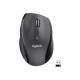 Logitech Marathon M705 - Mouse - per destrorsi - laser - senza fili - 2.4 GHz - ricevitore wireless