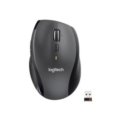 Logitech Marathon M705 - Mouse - per destrorsi - laser - senza fili - 2.4 GHz - ricevitore wireless