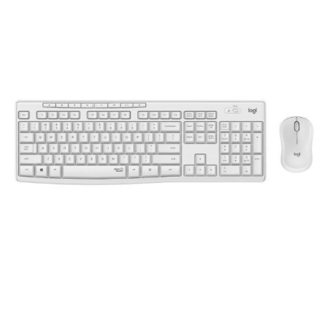 Logitech MK295 Silent Wireless Combo Bianco