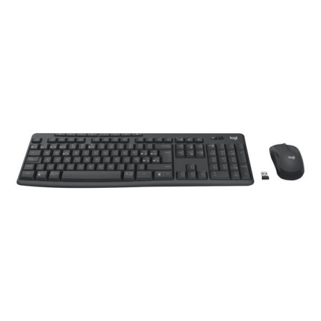 Logitech MK370 Combo for Business - Set mouse e tastiera - senza fili - Bluetooth LE - QWERTY - Spag