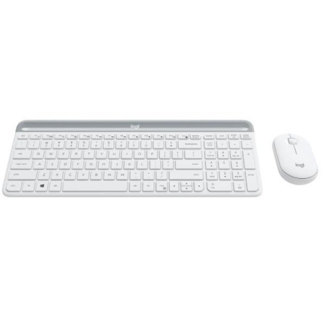Logitech MK470 Slim Combo - BIANCO