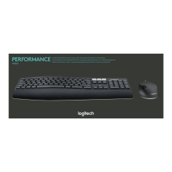 Logitech MK850 Performance - Set mouse e tastiera - Bluetooth, 2.4 GHz - Nordico
