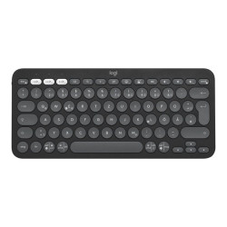 Logitech Pebble Keys 2 K380s - Tastiera - senza fili - Bluetooth LE - QWERTY - italiana - tonal grap