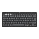 Logitech Pebble Keys 2 K380s - Tastiera - senza fili - Bluetooth LE - QWERTY - italiana - tonal whit