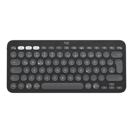 Logitech Pebble Keys 2 K380s - Tastiera - senza fili - Bluetooth LE - QWERTY - italiana - tonal whit