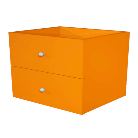 Cassettiera per casellario Rainbow - 2 cassetti -