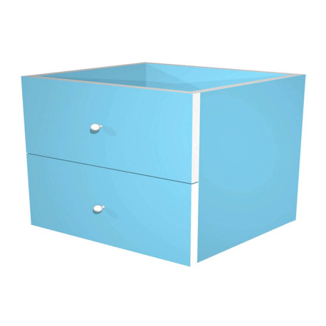 Cassettiera per casellario Rainbow - 2 cassetti -