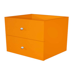 Cassettiera per casellario Rainbow - 2 cassetti -