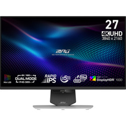 MSI MPG 274URDFW E16M, 68,6 cm (27"), 3840 x 2160 Pixel, 4K Ultra HD, LED, 0,5 ms, Nero, Bianco