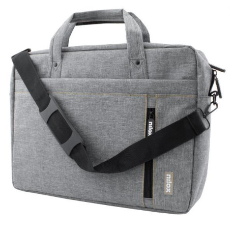 Nilox borsa per notebook 15,6 con tracolla Grigio