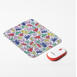 Celly KHKITMOUSE2 - Mouse Wireless + Mousepad KEITH HARING COLLECTION