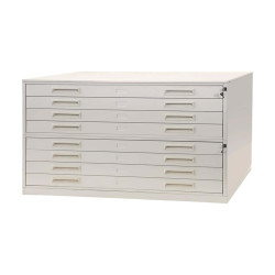 Portadisegni orizzontale - 8 cassetti - per fogli