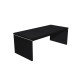 Scrivania direzionale Prestige - 210x90x74 cm - nero venato - Artexport