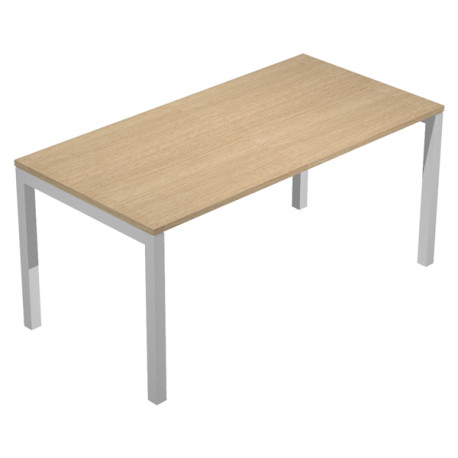 Scrivania Easy Plus - lineare - 180 x 80 x 72,5 cm - rovere