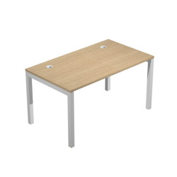 Scrivania singola AgorA' - 140x80x72,5 cm - rovere - Artexport