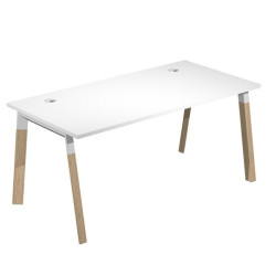 Scrivania Woody Superior - 120 x 80 x 72,5 cm - piano bianco