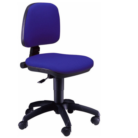 Sedia operativa Atlas A41B - senza braccioli - blu - Unisit