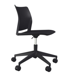Seduta Home/Office Alpha APGN - senza braccioli - nero - Unisit