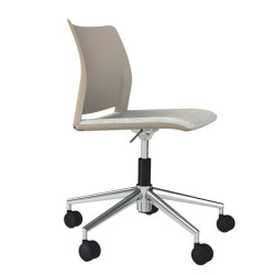 Seduta Home/Office Alpha APGT - senza braccioli - beige - Unisit