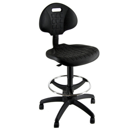 SEDUTA TECNICA POLIURETANO NERO