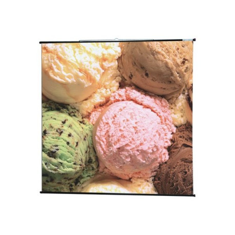 SOPAR Map Screen - Schermo per proiezione - 124 (315 cm) - 4:3 - bianco - nero epoxy