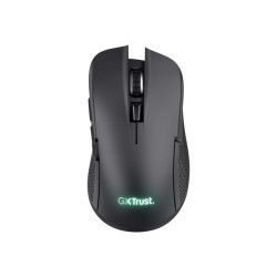 Trust GXT 923 Ybar - Mouse - da gaming - per destrorsi - 6 pulsanti - senza fili - 2.4 GHz - ricevit