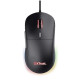 Trust MOUSE GAMING RGB ULTRA LEGGERO 55 PLASTICA RICICLATA GXT 925 REDEX II - NERO