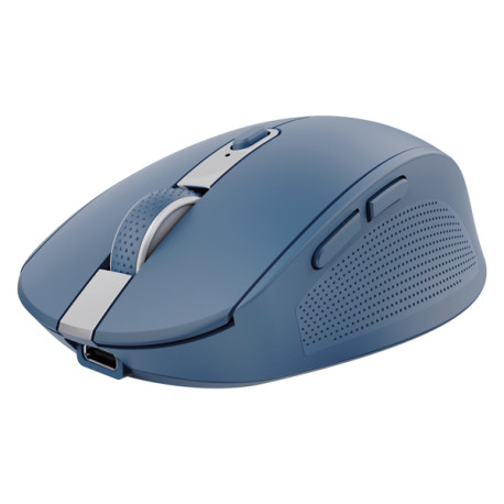 Trust OZAA MOUSE WIRELESS RICARICABILE SILENZIOSO CON DOPPIA CONNESSIONE BT + WL 2,4GHZ - 60 PLASTIC