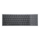 Dell KB740 - Tastiera - compatto, multi dispositivo - senza fili - 2.4 GHz, Bluetooth 5.0 - QWERTY -