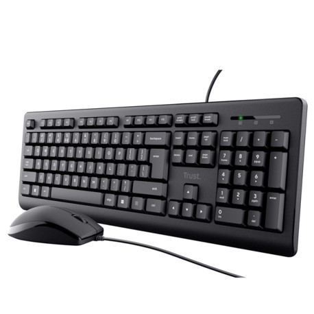 Trust Primo - Set mouse e tastiera - USB - italiana