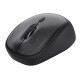 Trust TM-201 - Mouse - silenzioso - per destrorsi - ottica - 4 pulsanti - senza fili - 2.4 GHz - ric