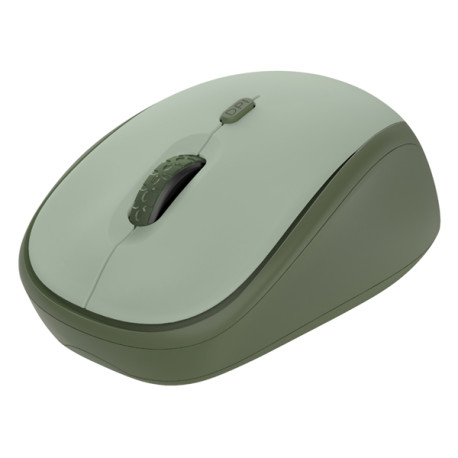 Trust Yvi+ - Mouse - silent - ottica - 4 pulsanti - senza fili - 2.4 GHz - ricevitore wireless USB -