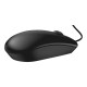 Dell MS116 - Mouse - ottica - 2 pulsanti - cablato - USB - nero - per Latitude 33XX, 34XX, 35XX, 53X