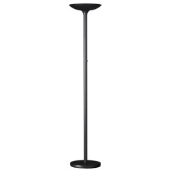 Unilux Essential Varialux - Piantana torchiere - LED - 22 W - classe A+ - 3000 K - nero