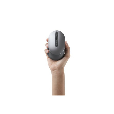 Dell MS5320W - Mouse - ottica - 7 pulsanti - senza fili - 2.4 GHz, Bluetooth 5.0 - Titan Gray - con