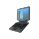 Zebra - Tastiera - con touchpad, extendable integrated handle - retroilluminato - dock - QWERTY - Re