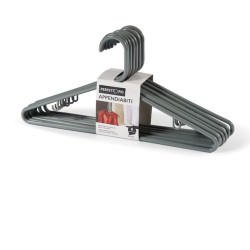 Appendino Zeta - 41,5 x 5 x 21 cm - grigio cenere - Perfetto - conf. 8 pezzi