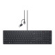 Dell Wired Collaboration Keyboard KB525C - Tastiera - USB, USB-C - QWERTY - italiana - nero - con 3