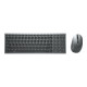 Dell Wireless Keyboard and Mouse KM7120W - Set mouse e tastiera - senza fili - 2.4 GHz, Bluetooth 5.