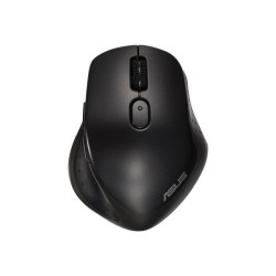 ASUS MW203 - Mouse - ergonomico - ottica - 5 pulsanti - senza fili - Bluetooth, 2.4 GHz - ricevitore