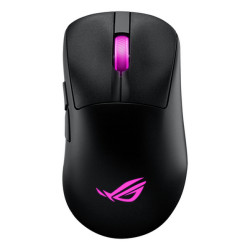 ASUS ROG Keris II Origin BLK, Mano destra, Ottico, RF Wireless + Bluetooth + USB Type-A, 42000 DPI,